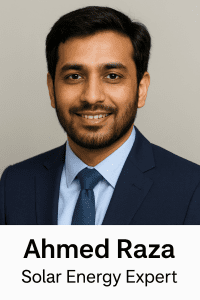 Ahmad Raza Solar Energy Expert , solarpanelpriceinpakistan