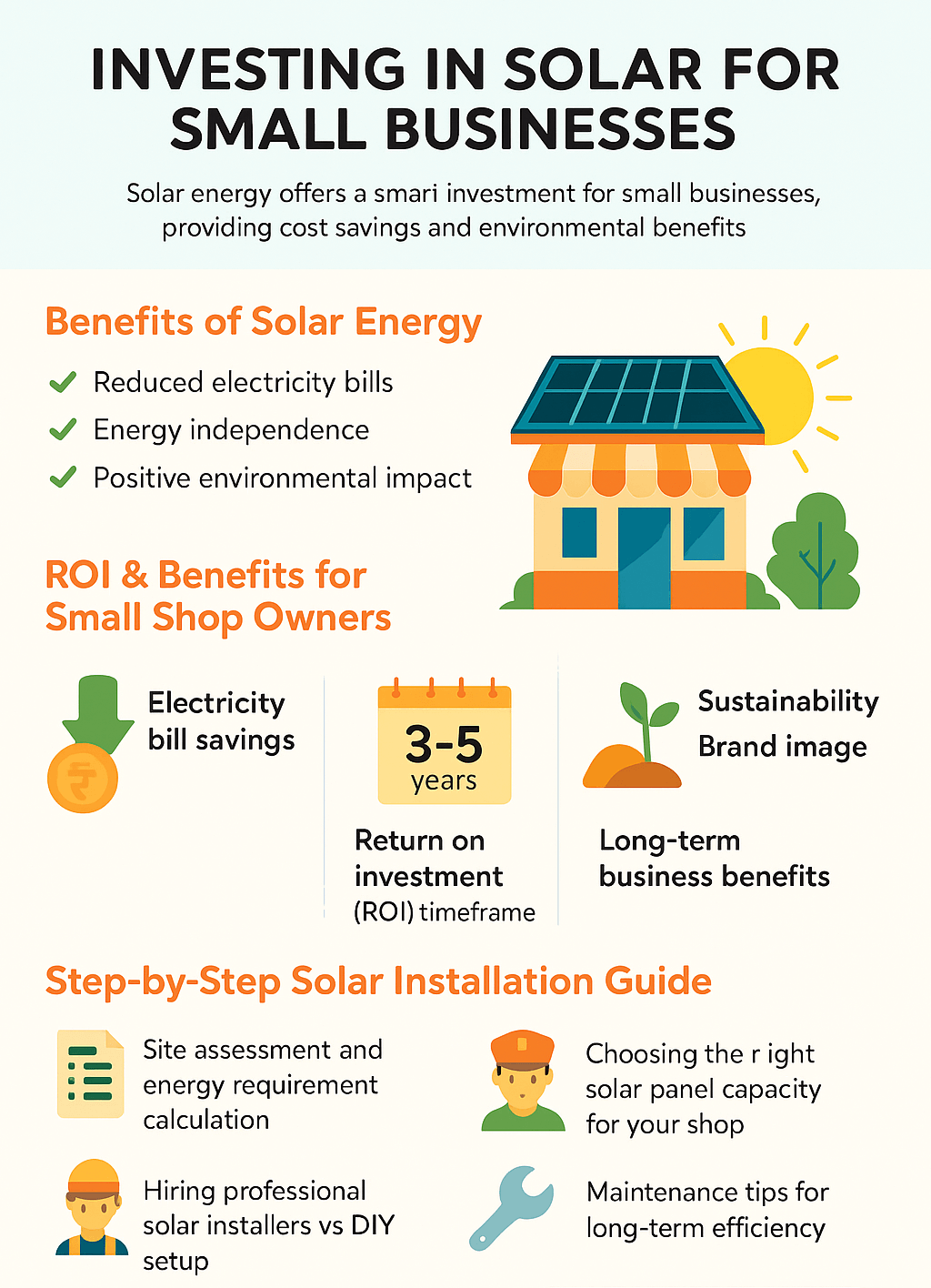Solar Panels For Small Shops & Businesses In Pakistan